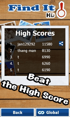 Screenshot of the application Find It HD - #5