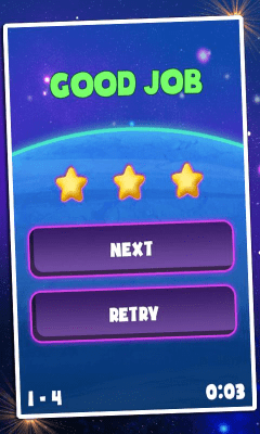 Screenshot of the application Galaxy - #3