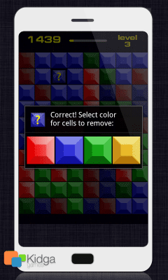Screenshot of the application Tap Out Geo - #4