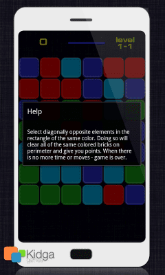 Screenshot of the application Quadrome - #5