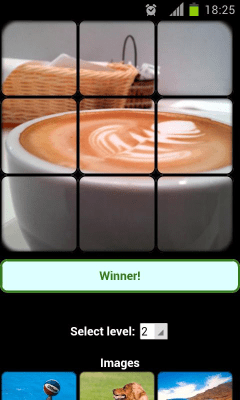 Screenshot of the application slide puzzle free - #1