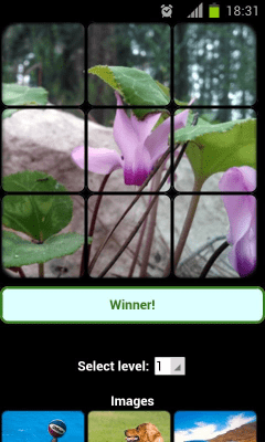 Screenshot of the application slide puzzle free - #4