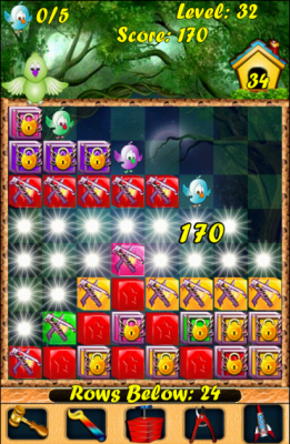 Screenshot of the application Bird Rescue - #3