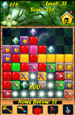 Screenshot of the application Bird Rescue - #4