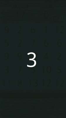Screenshot of the application Speed Math - #3