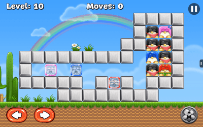 Screenshot of the application Mr. Tigon - Block the Birds - #5