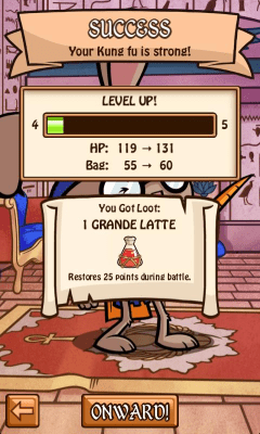 Screenshot of the application Spellwood Lite - #3