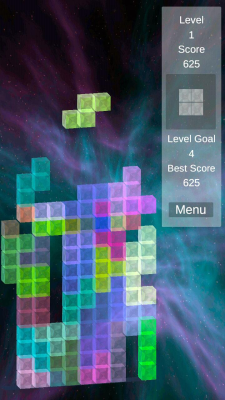 Screenshot of the application PolyBlocks Brick game - #1