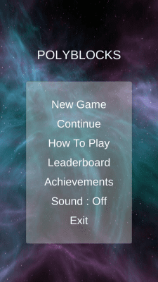 Screenshot of the application PolyBlocks Brick game - #2