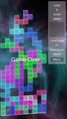 Screenshot of the application PolyBlocks Brick game - #3