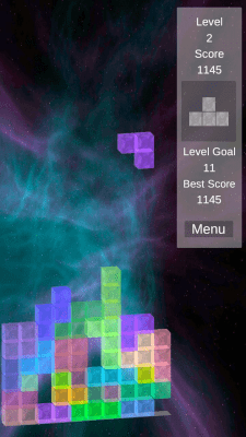 Screenshot of the application PolyBlocks Brick game - #4