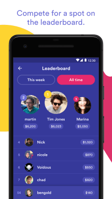 Screenshot of the application HQ - Trivia & Words - #4