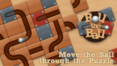 Screenshot of the application Roll the Ball - slide puzzle - #1