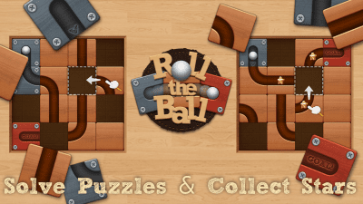 Screenshot of the application Roll the Ball - slide puzzle - #3