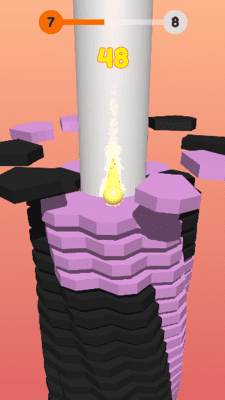 Screenshot of the application Twisty Stack - #4