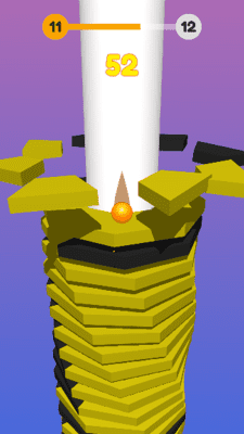 Screenshot of the application Twisty Stack - #6