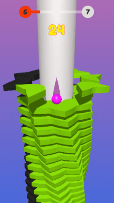 Screenshot of the application Twisty Stack - #8