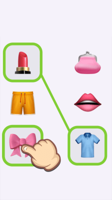 Screenshot of the application Emoji Puzzle! - #4