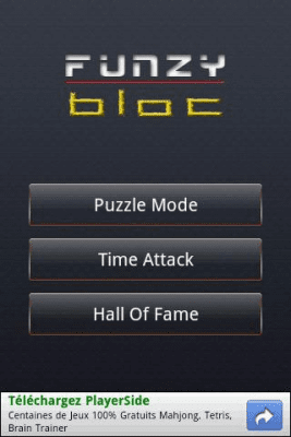 Screenshot of the application Fun Block - #1