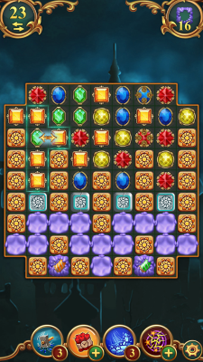 Screenshot of the application Watchmaker: three in a row - #8