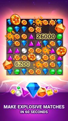 Screenshot of the application Bejeweled Blitz! - #1