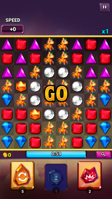 Screenshot of the application Bejeweled Blitz! - #6