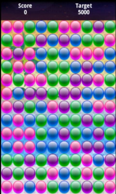 Screenshot of the application Bubbles Popper - #1