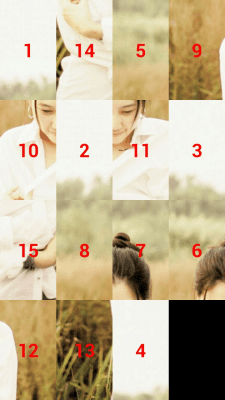 Screenshot of the application Photo Puzzle (15 puzzle) - #2