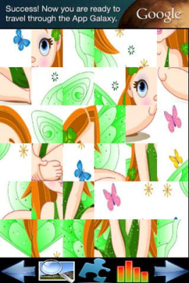 Screenshot of the application Puzzle - Princesses - #2