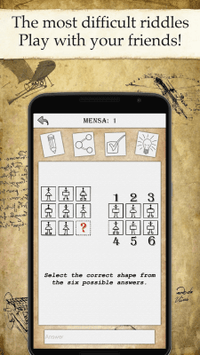 Screenshot of the application DaVinci Free Mysteries - #1