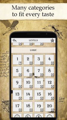 Screenshot of the application DaVinci Free Mysteries - #6