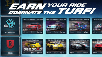 Screenshot of the application Racing Rivals - #5