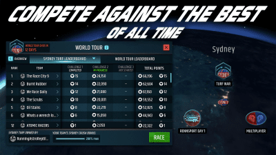 Screenshot of the application Racing Rivals - #6