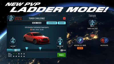 Screenshot of the application Racing Rivals - #8