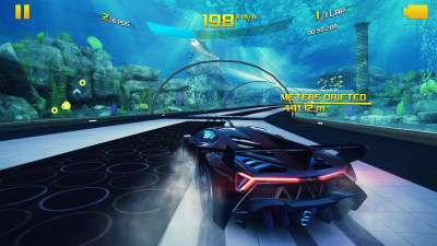 Screenshot of the application Asphalt 8 - Arcade Racing - #7