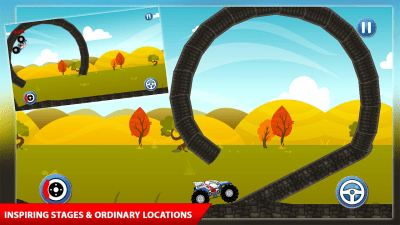 Screenshot of the application Speedy Truck : Hill Racing - #3