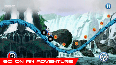 Screenshot of the application Speedy Truck : Hill Racing - #4