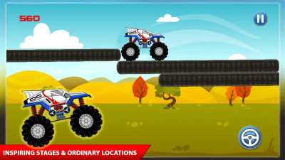 Screenshot of the application Speedy Truck : Hill Racing - #5