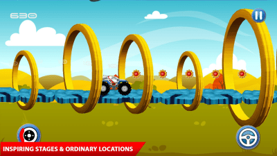 Screenshot of the application Speedy Truck : Hill Racing - #7