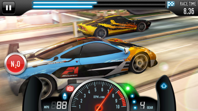 Screenshot of the application CSR races - #4