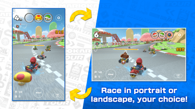 Screenshot of the application Mario Kart Tour - #3