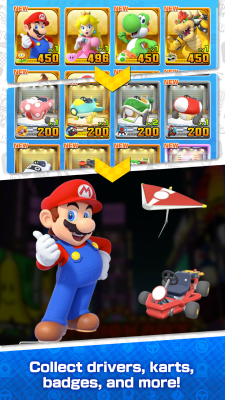 Screenshot of the application Mario Kart Tour - #7