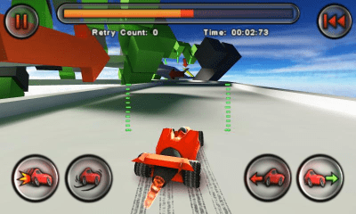 Screenshot of the application Jet Car Stunts Lite - #1