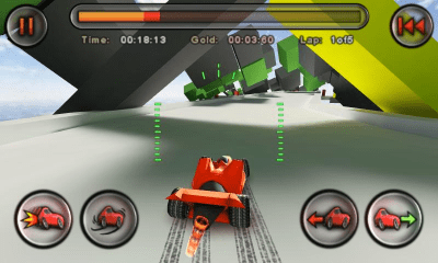 Screenshot of the application Jet Car Stunts Lite - #5