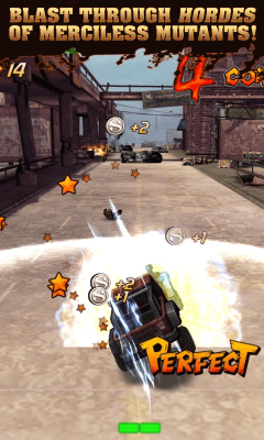 Screenshot of the application Mutant Roadkill - #2