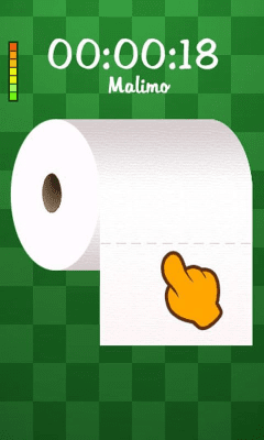 Screenshot of the application Paper Racing - #4