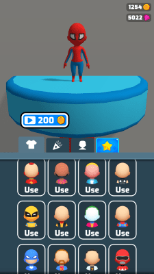 Screenshot of the application Fun Race 3D - #4