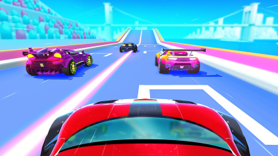 Screenshot of the application SUP Multiplayer Racing - #1