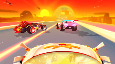 Screenshot of the application SUP Multiplayer Racing - #3