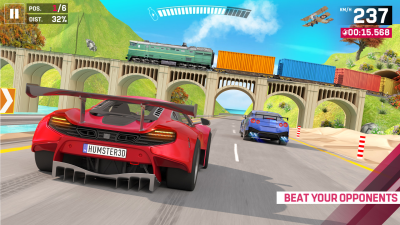 Screenshot of the application Turbo Drift Race 3d - #3